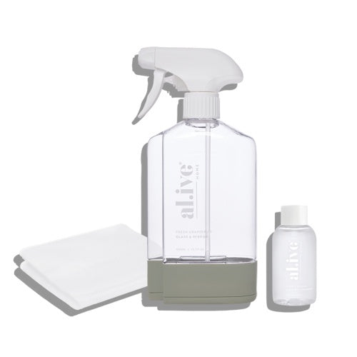 Al.ive Glass & Mirror Cleaning Kit