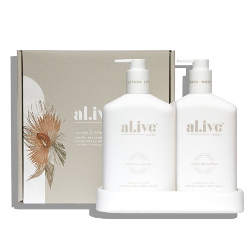 Al.ive Wash & Lotion Duo - Mango & Lychee