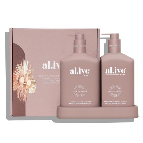 Al.ive Wash & Lotion Duo - Raspberry Blossom & Juniper