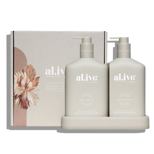 Al.ive Wash & Lotion Duo - Sea Cotton & Coconut