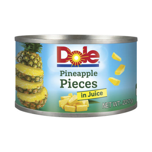 Dole Pineapple Pieces in Juice 227g