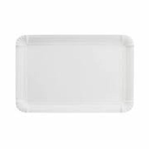 Estilo White Rectangle Paper Plate 50pk