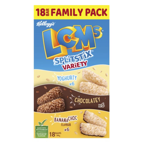 Kelloggs LCMs Split Stix Variety 396g