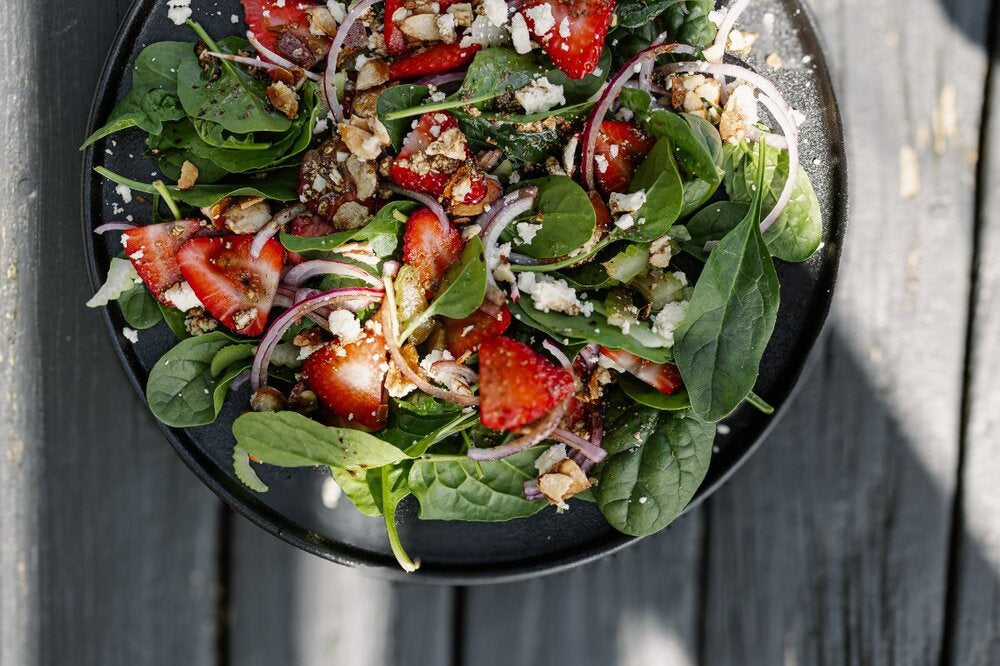 Spinach & Strawberry Salad