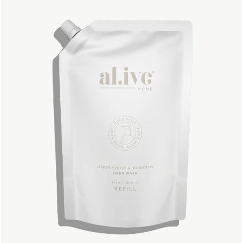 Al.ive Hand Wash Refill - Lemon Myrtle & Honeydew 900ml