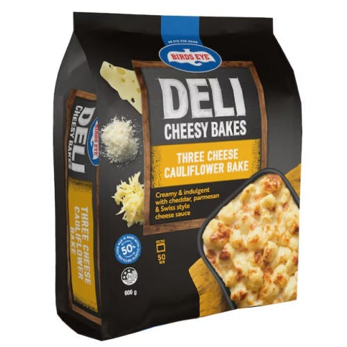 Birds Eye Deli Cheesy Bakes Three Cheese Cauliflower Bake 600g