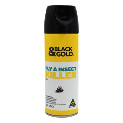 Black & Gold Fly Spray Pine 300g