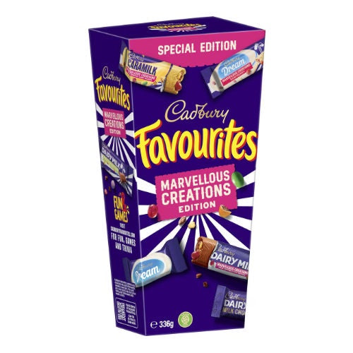 Cadbury Favourites Marvellous Creations Boxed Chocolate 336g