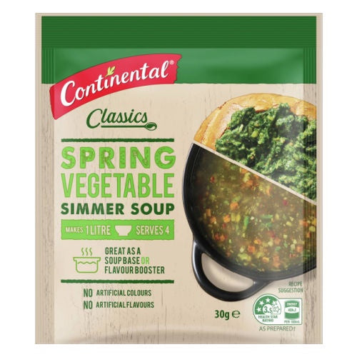 Continental Spring Vegetable Simmer Soup 30g