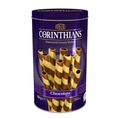 Corinthians Chocolate Cream Wafers 350g