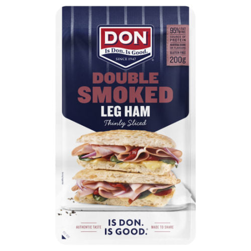 Don Double Smoked Leg Ham 200g