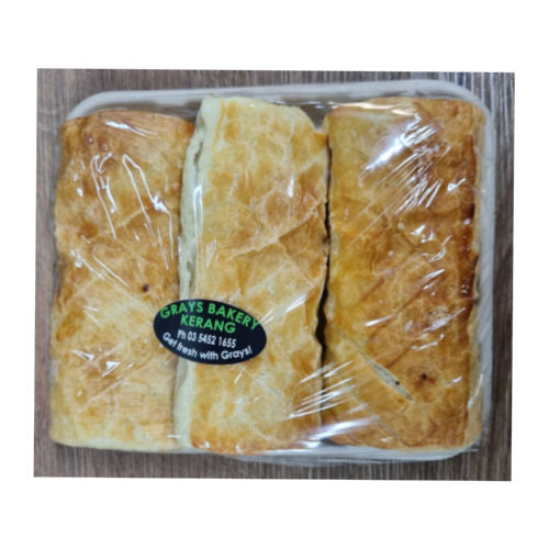 Grays Bakery Sausage Roll 3 Pk