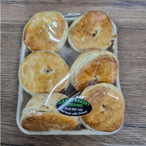 Grays Bakery Party Pies 6 Pk