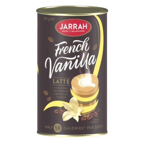 Jarrah French Vanilla Latte Instant Coffee 250g