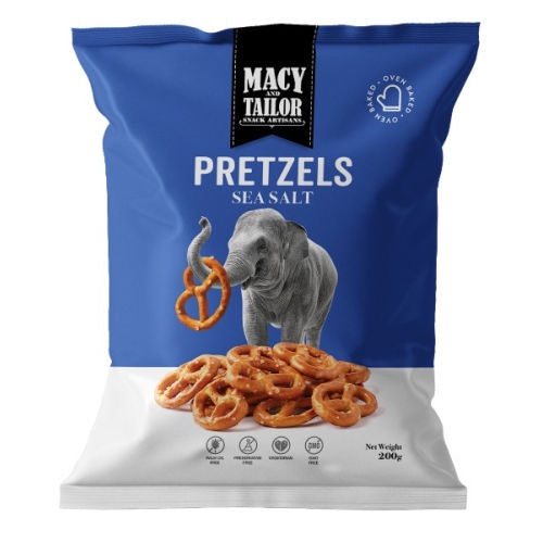 Macy & Tailor Classic Pretzels 200g