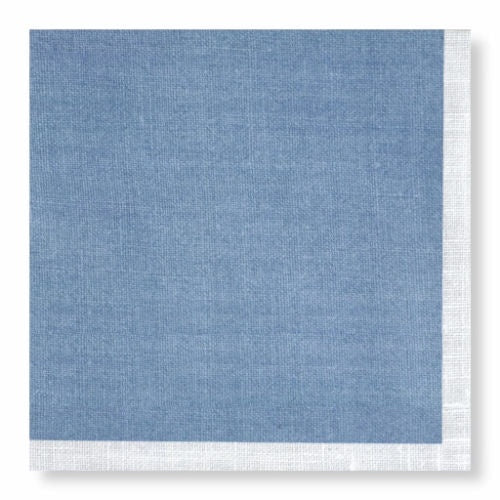 Manor Road Linen Blue Dinner Serviettes 20pk