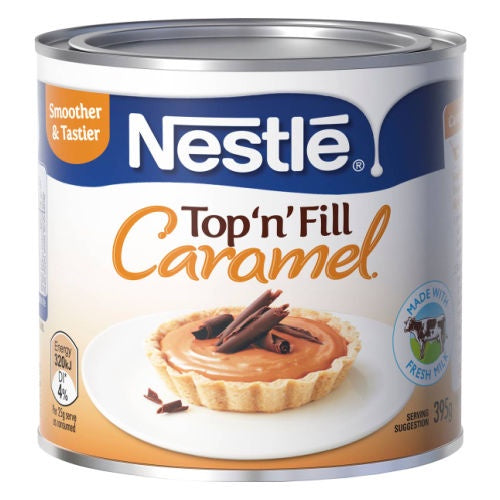 Nestle Top N Fill Caramel 395g