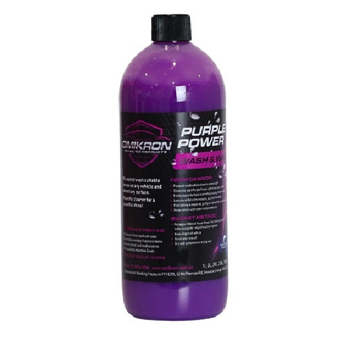 Omikron Purple Power Wash & Wax 1L