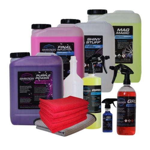 Omikron Car Wash Detailing Kit - Full