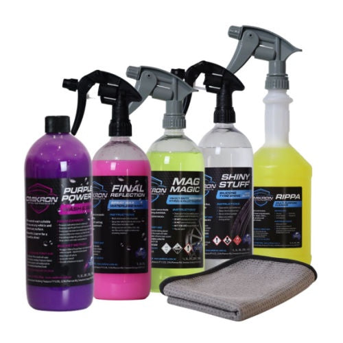 Omikron Car Wash Detailing Kit - Small