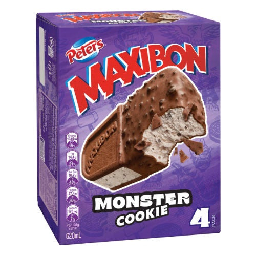 Peters Maxibon Monster Cookie 4pk