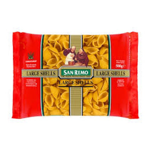 San Remo Large Pasta Shells 500g