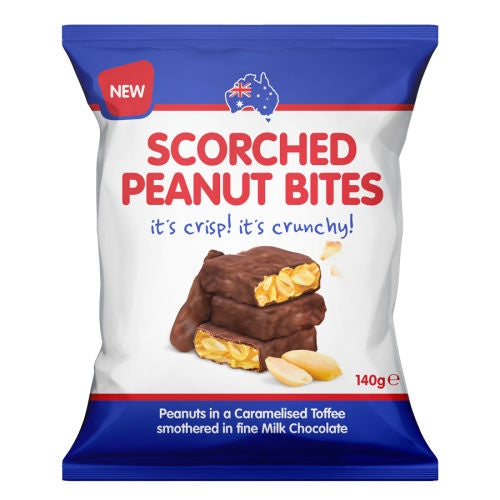 Cooks Confectionery Scorched Peanut Bites 140g