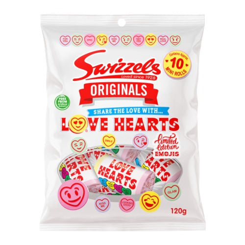 Swizzels Love Hearts Emojis 120g