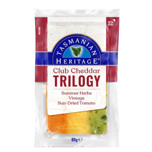 Tasmanian Heritage Trilogy Summer Herbs, Vintage, Sun-Dried Tomato 140g