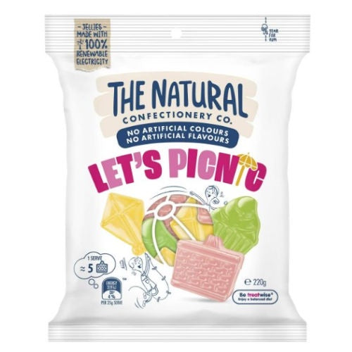 The Natural Confectionery Co. Let's Picnic Lollies 220g