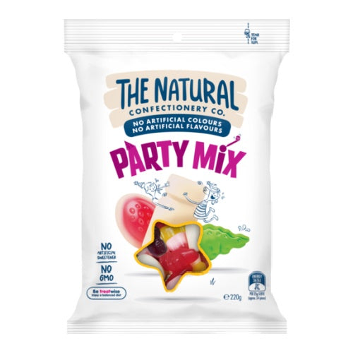 The Natural Confectionery Co. Party Mix Lollies 220g