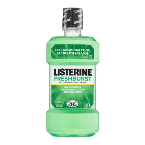 Listerine Fresh Burst Mouthwash 500ml