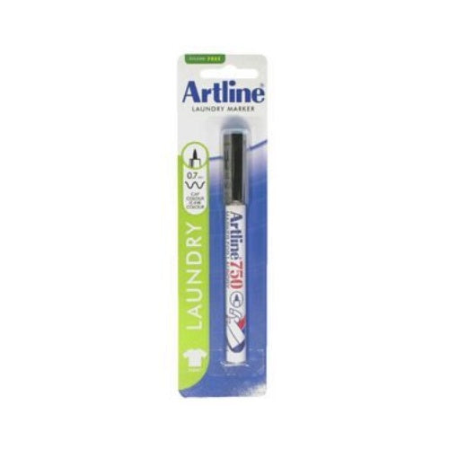 Artline Laundry Marker Black