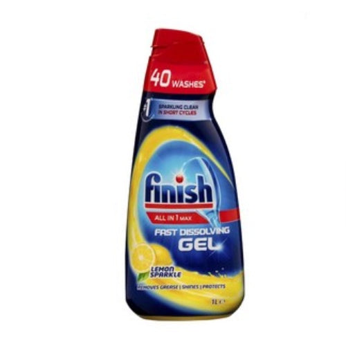 Finish Dishwashing Concentrated Gel Max in 1 Shine and Protect Lemon Sparkle 1L