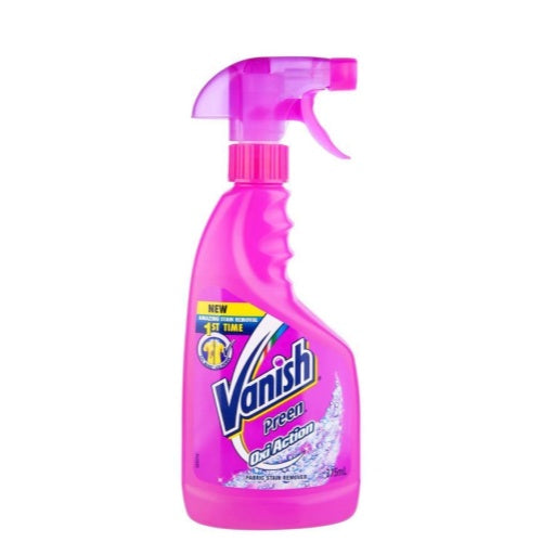 Vanish Preen Oxi Action Fabric Stain Remover 375ml