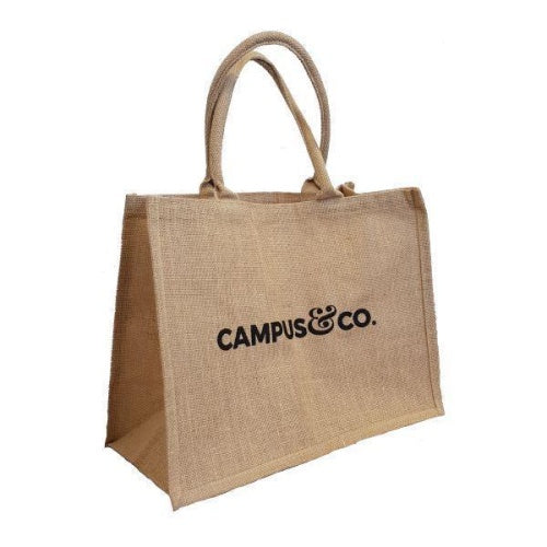 Campus & Co Jute Large Carry Bag Natural