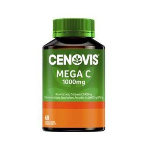 Cenovis Mega C Orange Chewable Tablet 1000mg 60