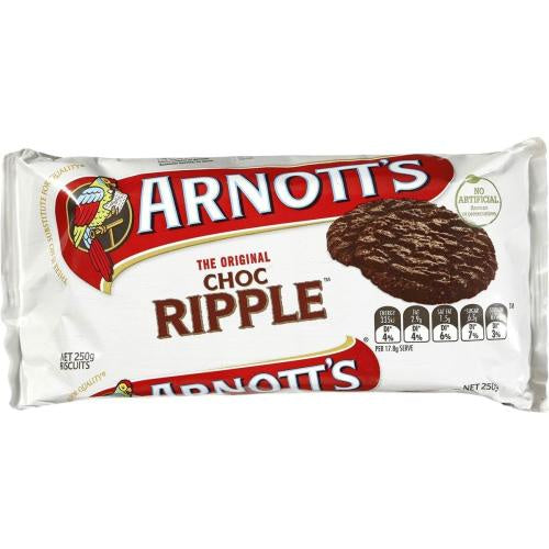 Arnotts Choc Ripple Biscuits 250g