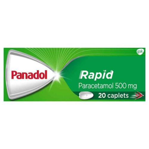 Panadol Rapid 20 Caplets 500mg