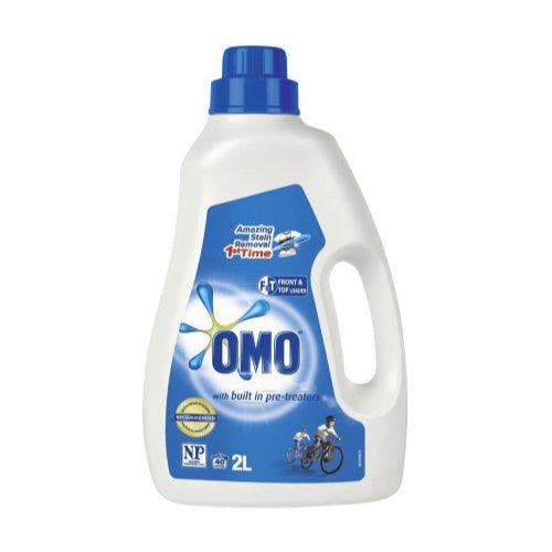 Omo Liquid Front And Top Loader Active Clean 2L