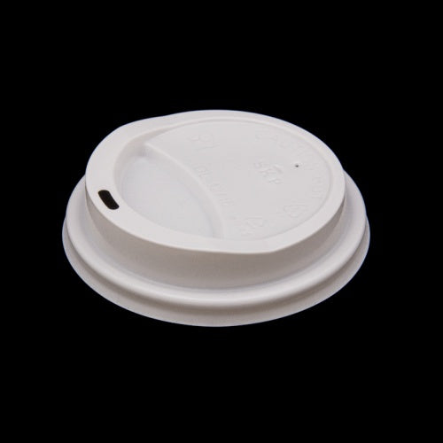 Noble White Sipper Lids 12 /16oz x 25pk