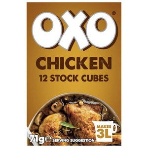 Oxo Chicken Stock Cubes 71g