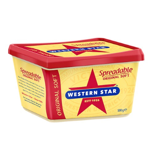 Western Star Original Soft Spreadable Butter 500g