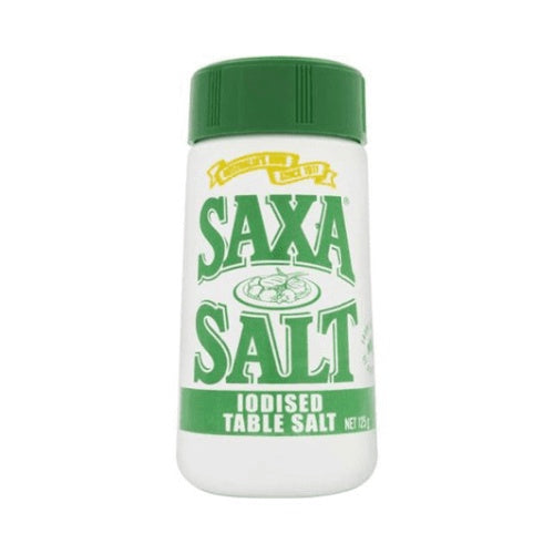 Saxa Iodised Table Salt Picnic Pack 125g