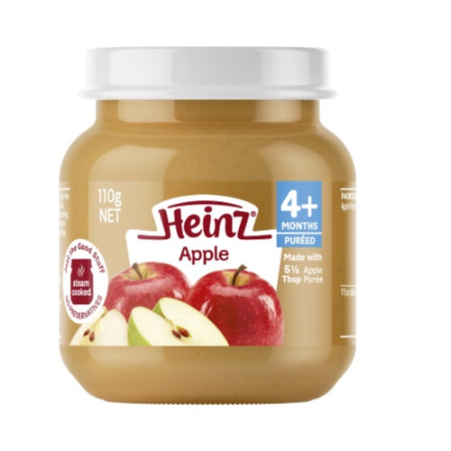 Heinz Baby Food Jar 4+ Months Apple 110g