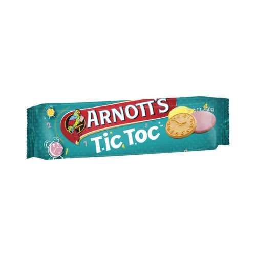 Arnotts Tic Toc Biscuits 250g