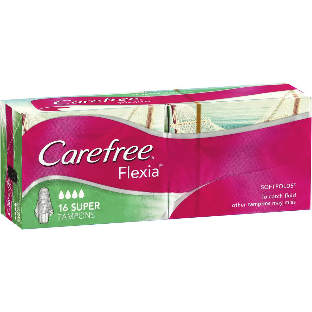 Carefree Tampons Super 16