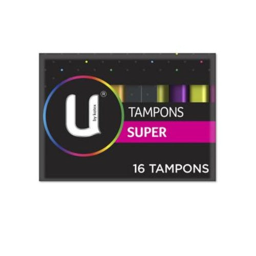 U by Kotex Tampons Super 16's