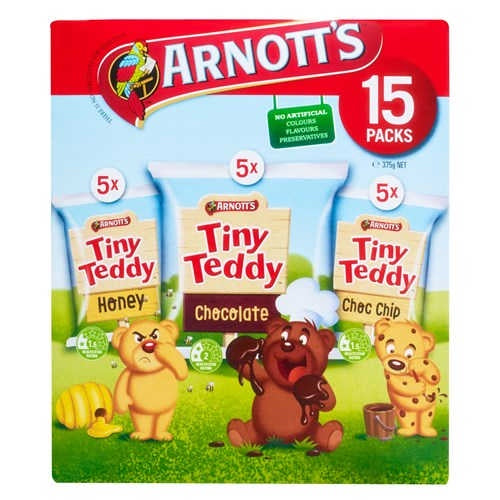 Arnotts Tiny Teddy 15pk