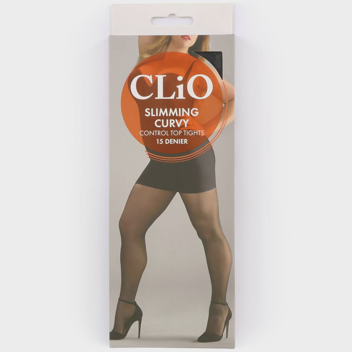 Clio Curvy Control Top Tights Black Size 1